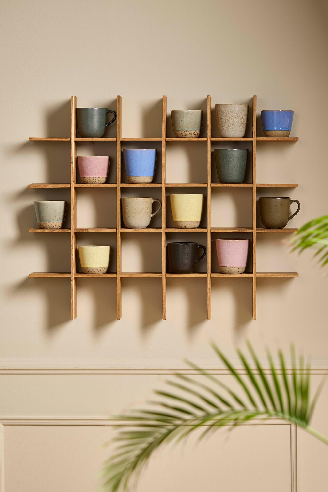 Reol, 70x58 cm – Teak